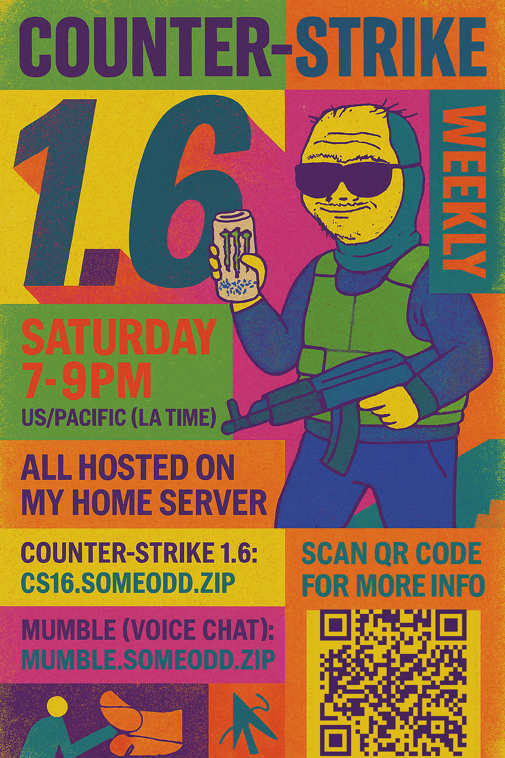 Flyer promoting the event